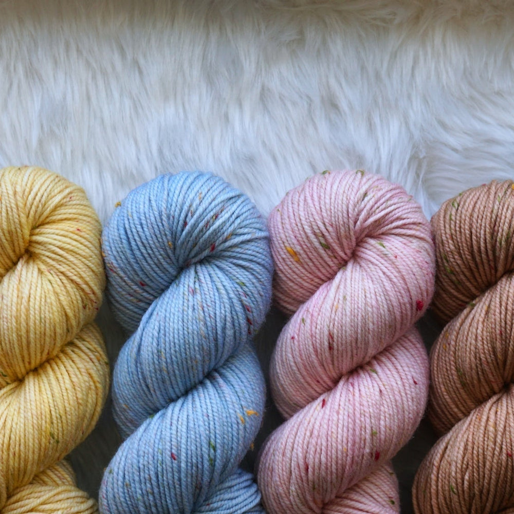 Playful Tweed - Our New Yarn Base